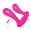 jouets sexuels œufs / balles mignonnes lapin anal anal vibration sans fil à distance sans fil invisible dispositif de vibration usable