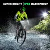 10000mAh Bicycle Light Front 6000lumen Bike étanche Lampe de poche USB Charge pour les accessoires de lampe à cycle de la route VTT 240422