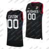 Custom 2024 Uconn Huskies Basketball Tristen Newton Cam Spencer Alex Karaban Stephon Castle Donovan Clingan Hassan Diarra Samson Johnson Men Men Kids Jersey