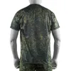 Taktyczne koszulki wojskowe kamuflaż taktyczny walka z krótkim rękawem Trening Hunting Szybkie suszenie T-shirt 4xl 240426