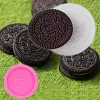Molds Silicone Oreo Cookie Mosts Kitchen Baking Chocolate Fondant Cookie Molds Diy Party Dessert Supply Gift Craft Cack Cake Decoratie