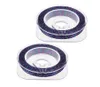 2pcs Nylon Fishing Rod Guide Ring Wrapping Line for Rod Building Metallic Repairing Guide Fixing Threads Purple 50m 55yds6903772