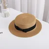 Cappelli larghi brim estate da genitore-berretto da secchio femminile femminile visor browknot gallone gallievera da viaggio in spiaggia all'aperto