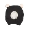 Dog Apparel Funny Knitting Hat For Small Dogs Cartoon Bear Ear Puppy Costume Lovely Tiny Headgear Winter Drop