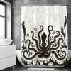 Занавески для душа Новое прибытие осьминога для душа занавеска 3D ванная комната водонепроницаем