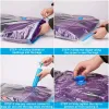 Bags WBBOOMING 1/2/5Pcs Vacuum Storage Bags Space Saving Bags for Comforters Clothes Pillow Bedding Blanket Storage Vacuum Seal Bag