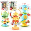 Mobiles# Baby cartoon soothing ringing toy fun sound effects nursery rhyme baby dining table suction cup puzzle early education toy d240426