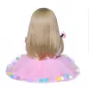 Куклы NPK 55 см Reborn Baby Doll Princess Princess Girl Girl Soft Touch