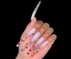 100pcsbag Fake Nail Tips Clearnatural Fake Fake Manicure Acrylic Gel Diy Salon Extralong Fingernail Manicure Set5314861