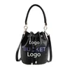 Luxe ontwerper Miozj Bucket Bag Dames Nieuwe gepersonaliseerde tekenreeks Bucket Bag Fashion Crossbody Bags