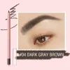 Förbättrare 4 Färg Natural Wood Eyebrow Pencil Waterproof and Sweattproof Longing Easy To Wear Black Brown Makeup Eyebrow Cosmetics