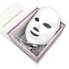 Máscara de beleza Pon LED 7 Cores Terapia LED Skin Rejuvenenation Home Face Lifting Whitening Dispositivo 240425
