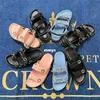 Designers de estilista de estilista Sapatos de grife de grife Luxurys Slides Bom Dia Summer Buckles Fale mulheres verão 35-45 homens e mulheres