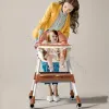 Sedili da pranzo per bambini / bambino che mangia sedile pieghevole / baby lifting multifunzionale casa imparare a sedersi sedia da tavolo da pranzo