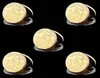 5pcs 2001911 Rappelez-vous les attaques Statue de la Liberty Craft Us Heroes Goodness Value Gold plaqué Coin6196346