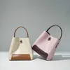 Farbkontrastierende Beutel für Frauen Frühling/Sommer Leder Handtasche vielseitige einzeln