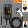 Car Charging Station Type2 32A 7KW Electric Vehicle Car Charger 1 Phase EVSE Wallbox EV IEC62196