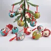 Decorazioni natalizie Festive Tree Dress Up Painted Memory Ball Shopping Shopping Shopping Finestra Layout Borse di carta