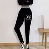 Kobiety legginsy w paski drukowane seksowne trening kobiety pchaj jeggania czarne wysokie elastyczne elastyczne talii sodowce fitness