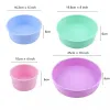 Stampi di torta silicone rotonda muffa 4 6 8 da 10 pollici in silicone forme forma teratura in silicone per torta di pasticceria stampo torta rotonda