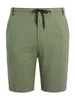 Pantaloncini da uomo pantaloncini di lino solido 2024 Schermo casual estivo sciolte alla moda Street Street Street High Long Pants Shorts Shorts J240426