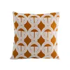 Travesseiro de qualidade travesseiro geométrico da sala da sala de sala de descanso Capa de travesseiro de cabeceira de alta precisão Caso de almofada