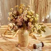 Fiori decorativi autunno seta asciutta artificiale margherita boho giardino festa decorazione di matrimoni decorazioni natalizi natalizi natalizi piante fai -da -te