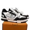 Chaussures de créateurs personnalisées Sneaker Chaussures décontractées pour hommes Chaussures Trainers Chaussures extérieures Trainers Chaussures Platform High Quality Chaussures Calfskin Cuir Abloh Superpositions C1