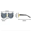 Kids Sun Sunglasses Bear Shape Children Glasses Trendy Girls Cartoon Eyeglasses Shades Driver Anti Boys 240423