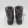 new arrive real leather winter ankle boots big size