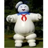 Restez Puft Puflable Marshmallow Man 10mh (33 pieds) avec le modèle de décoration Halloween Modèle Ghostbuster pour la publicité en plein air