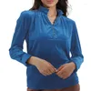 Damesblouses shirt 2024 Herfst/winter sexy v-neck gouden fluweel vaste mouw solide knop