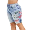 Shorts pour femmes Summer Fomens Plus taille élastique imprimée y240425