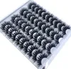 20 paia 1520 mm Naturale 3D False ciglia finte Kit Makeup Kit Lashes Extension Extension Ciglia di visone Maquiagem Eye Makeup US4234555