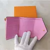 عملة المصممين محافظ المحافظ الجلدية متعددة الألوان حامل بطاقة المحفظة النساء محفظة سحاب كلاسيكية جيب M41938