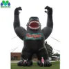 Advertising Giant Black Inflatable Gorilla With Air Blower Kingkong Mascot Promotional Animal Model Collector Toys
