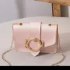 Shoulder Bags 2024 Women Chain Pu Leather Small Crossbody For Ladies Simple Special Lock Design Female Travel Handbags