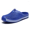 Slippers Комфортно побаловать дышащие сандалии для бассейна 2024 Летние открытые спортивные туфли повседневная свет