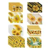 Tala de mesa 4pcs abelhas e placemats de flores Conjunto de 30x45 cm para festas de primavera Dining Kitchenhouses Decors domésticas