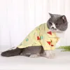 Abbigliamento per cani vestiti per animali domestici per cani di piccola taglia gatti gatti camicia da sonno abbronzatura cucciolo di moda primavera gatto chihuahua Yorkie pug abiti