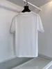 Mens T-shirts printemps brunello globe imprimé cucinelli rond cou rond t-shirt à manches courtes