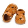 Boots Newborn Cute Animal Pu Leather Baby Shoes Antislip Toddler First Walkers Breathable Infant Crib Shoes Baby Sneakers