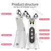 3D EMS Massager Roller Beauty Instrument Antister Morrungles Lifting Lifting Rechargable V-Face Slimming 240416