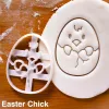 Moules nouveaux Ins Plastic Biscuit Grinder outil de pâtisserie blanc
