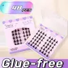 Cils gluesfreefree réutilisable auto-adadhésive faux cils inférieurs cils naturels manga mga longs lashes extension de beauté