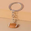 Keychains Lanyards kreative Sportbasketball -Fußball Charme Charme Schlüssel für Frauen Männer Auto Schlüssel Handtasche hängen Keyrings Accessoires DIY Juwely Geschenk