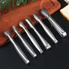 Utensils Dropshipping Stainless Steel Kitchen BBQ Tongs Nonstick Smart Grill Meat Clip Food Cooking Clamp Gold/Silver Accessories