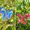 装飾的な置物蝶の風車の装飾回転風チャイムスピナーキャッチャー屋外と庭の装飾ホリデーギフト