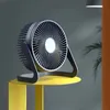 Elektriska fans sommar Nytt skrivbord USB Desktop Mini Fan Air Cooling Roting Silent Portable Home Appliance Office Small High Quality Fan
