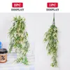 Decorative Flowers Artificial Hanging Fake Garland Vine Plants For Home Wedding Party Outdoor Yard Wall Baskets Garden Decor